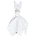 Doudou lapin en gaze de coton