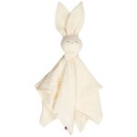 Doudou lapin en gaze de coton