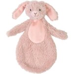 Doudou lapin en polyester rose 25 cm Doudou lapin en polyester rose 25 cm