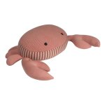 Doudou peluche crabe