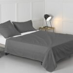 Drap 100% coton pierre 210x270 cm Drap 100% coton pierre 210x270 cm