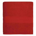 Drap de bain 550 g / m rubis 70x140 cm