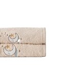 Drap de bain coton bio beige 70 x 120 cm Drap de bain coton bio beige 70 x 120 cm