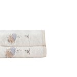 Drap de bain coton bio blanc 70 x 120 cm Drap de bain coton bio blanc 70 x 120 cm