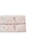 Drap de bain coton bio rose 70 x 120 cm Drap de bain coton bio rose 70 x 120 cm