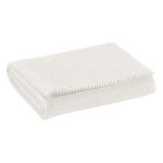 Drap de bain en coton neige 90 x 150 cm