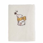 Drap de bain enfant ecru 70x130 cm Drap de bain enfant ecru 70x130 cm