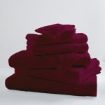 Drap de bain uni et coloré coton raisin 150x100 Drap de bain uni et coloré coton raisin 150x100