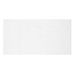 Drap de douche coton blanc 70x140 cm