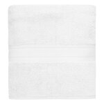 Drap de douche en coton blanc 70x140 cm Drap de douche en coton blanc 70x140 cm