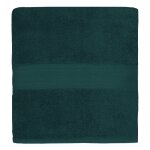 Drap de douche en coton bleu 70x140 cm Drap de douche en coton bleu 70x140 cm