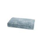 Drap de douche coton bleu fonc 70x140 cm