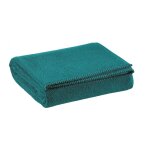 Drap de douche en coton paon 70 x 130