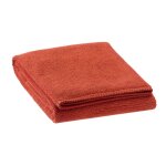 Drap de douche en coton rooibos 70 x 130 cm