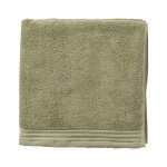 Drap de douche coton uni 65x130cm vert