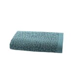 Drap de douche coton vert foncé 70x140 cm Drap de douche coton vert foncé 70x140 cm