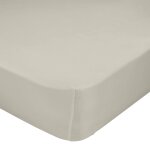 Drap - housse 100% coton beige 60x120x14 cm (berceau) Drap - housse 100% coton beige 60x120x14 cm (berceau)