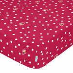 Drap - housse 100% coton multicolore 60x120x14 cm (berceau)