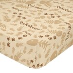 Drap - housse 100% coton multicolore 60x120x14 cm (berceau)