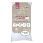 Drap housse bébé et alèse imperméable blanc 70x140 Drap housse bébé et alèse imperméable blanc 70x140