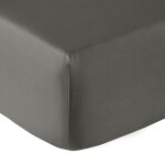 Drap housse coton argile 160x200 cm Drap housse coton argile 160x200 cm