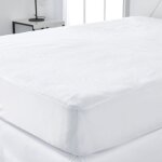 Drap housse coton blanc 160x200 cm Drap housse coton blanc 160x200 cm
