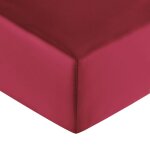 Drap housse coton ruby 90x200 cm