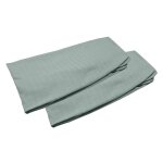Drap - housse en coton set de 2