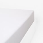 Drap housse flanelle en molleton blanc 70x190 cm Drap housse flanelle en molleton blanc 70x190 cm