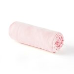 Drap housse gaze de coton rose pale - 3 tailles (60 x 120 cm) Drap housse gaze de coton rose pale - 3 tailles (60 x 120 cm)