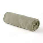 Drap housse gaze de coton vert sauge (60 x 120 cm) Drap housse gaze de coton vert sauge (60 x 120 cm)