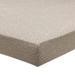 Drap housse imprimé en bambou marron 160x200 Drap housse imprimé en bambou marron 160x200