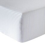 Drap housse percale blanc 140x190 cm
