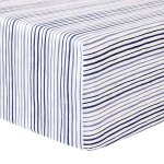 Drap housse percale bleu foncé 140x190 cm Drap housse percale bleu foncé 140x190 cm