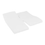 Drap - housse percale coton pour lit articul blanc 160x200 cm