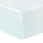 Drap housse percale vert clair 90x200 cm Drap housse percale vert clair 90x200 cm