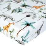 Drap - housse en satin de coton 90x190