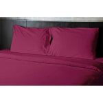 Drap plat 100% coton fuchsia 240x300 cm Drap plat 100% coton fuchsia 240x300 cm
