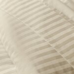 Drap plat coton beige 240x310 cm