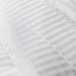 Drap plat coton blanc 240x310 cm