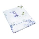 Drap plat percale blanc 270x295 cm