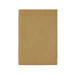 Drap plat en percale de coton sahara 180x290