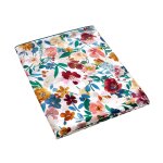 Drap plat percale rouge 270x295 cm