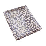 Drap plat satin bleu foncé 270x295 cm Drap plat satin bleu foncé 270x295 cm