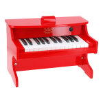 E - piano rouge