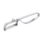 conome en acier inoxydable argent
