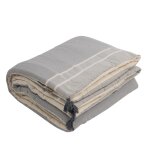 Edredon coton gris perle 90x190 Edredon coton gris perle 90x190