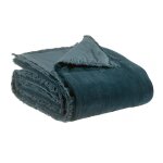 Edredon en coton paon 85 x 200