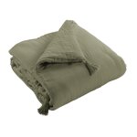 Edredon gaze de coton uni 150x150 cm Edredon gaze de coton uni 150x150 cm