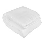 Edredon en polyester blanc 85 x 200